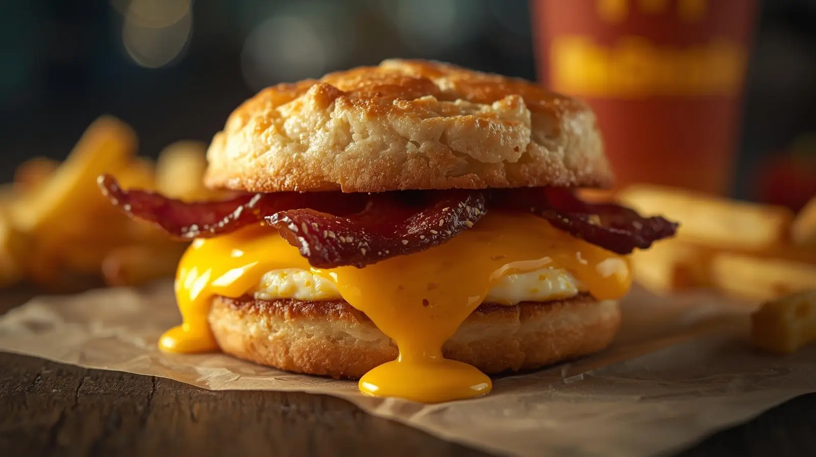 Bacon, Egg and Cheese Biscuit
